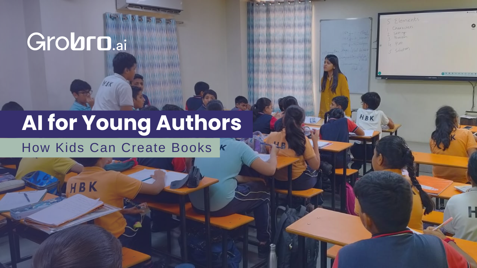 AI for Young Authors, GroBro